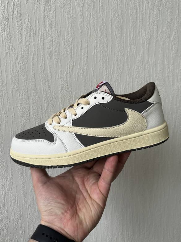 Travis Scott x Air Jordan 1 Low OG Reverse Mocha 36 - фото фото фото 0