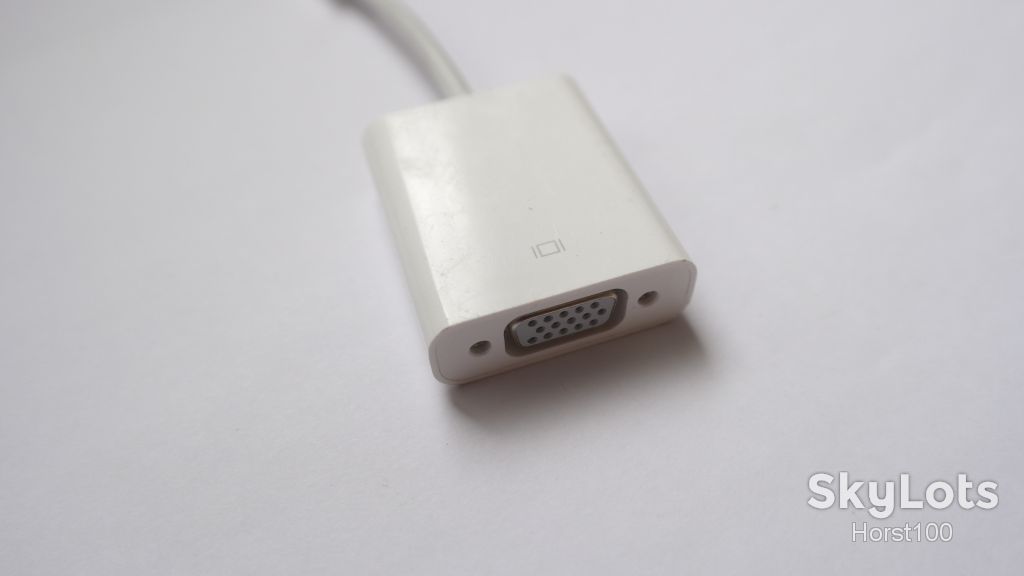 Адаптер Apple A1307 Mini DisplayPort to VGA Adapter - фото фото фото 1