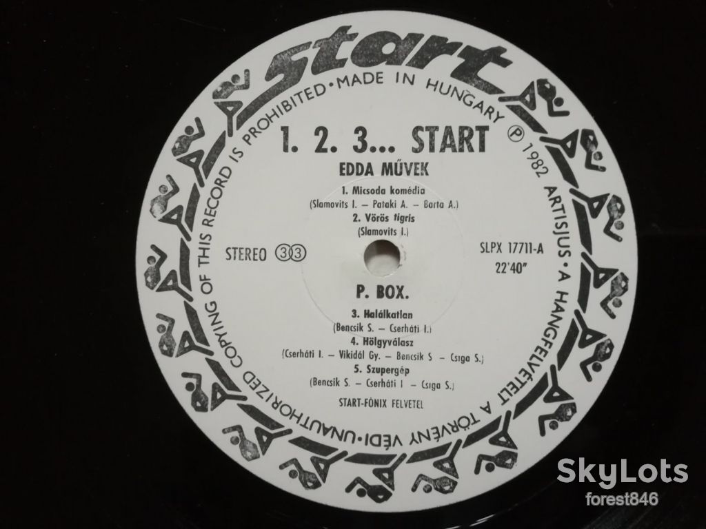 1.2.3...start-Edda Muvek, P. Box, Karthago  (лам. конв.)  (2)-Ex.+, Угорщина - фото фото фото 2