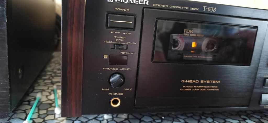 Кассетная дека  Pioneer T-838 - фото фото фото 2