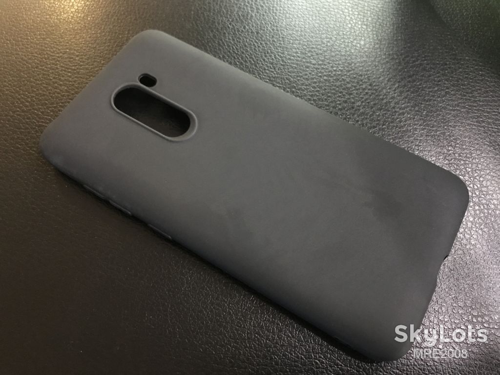 Силиконовый чехол Premium для Pocophone F1 black - фото фото фото 0