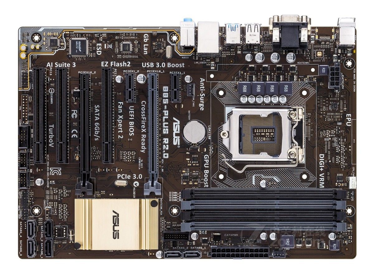 ASUS B85-Plus R2.0   (s1150, Intel B85, ATX) - фото фото фото 0