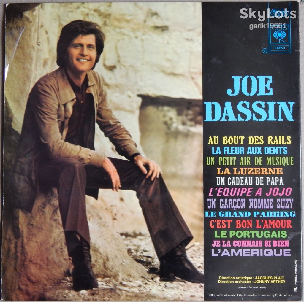 Joe Dassin – Joe Dassin  (CBS – S 64273, Holland) EX+/EX+ - фото фото фото 1