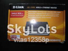 Маршрутизатор D-LINK DSL2500U ADSL2+роутер - фото фото фото 0