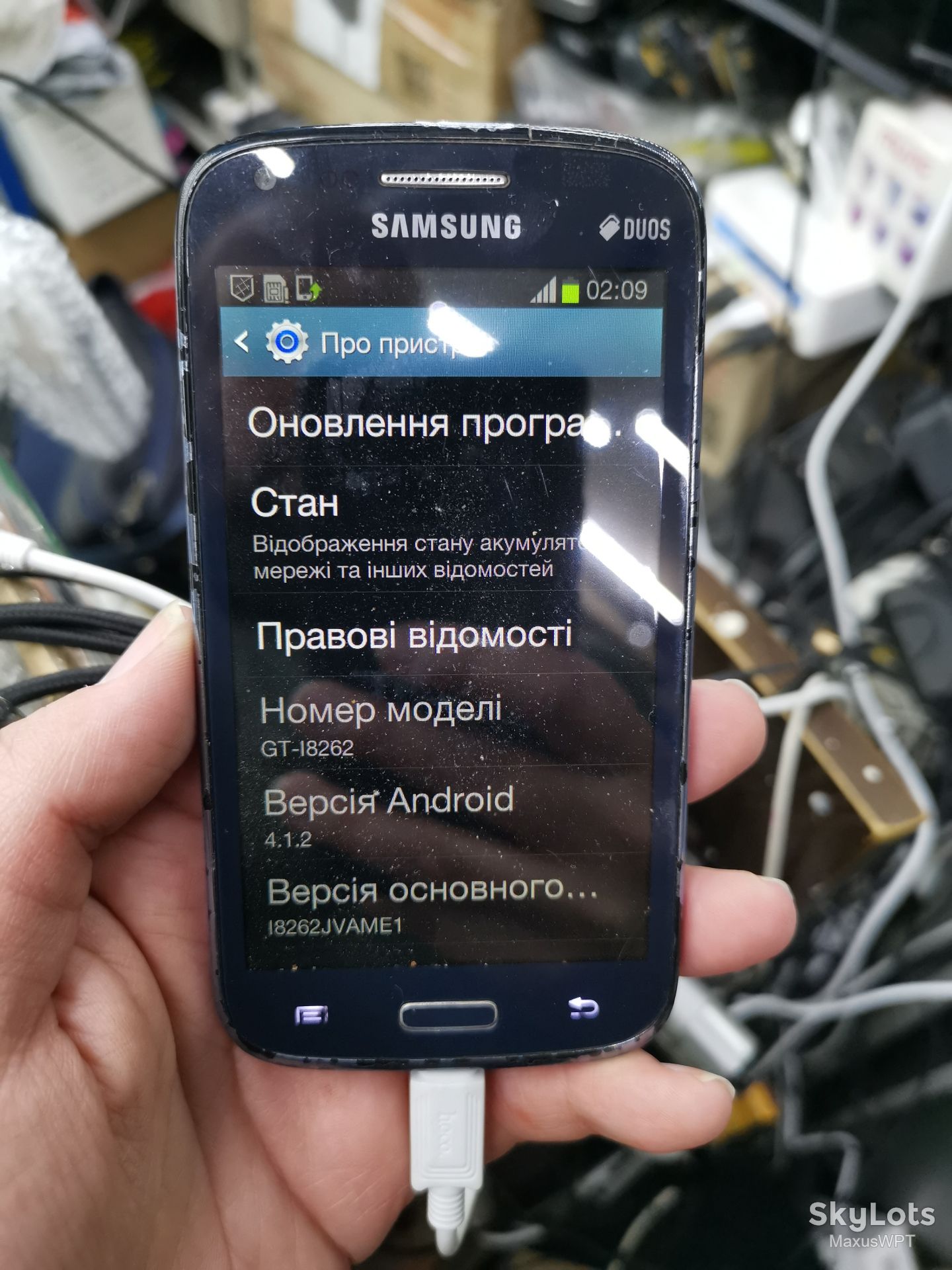 #1473 sklad samsung i8262 blue - фото фото фото 1