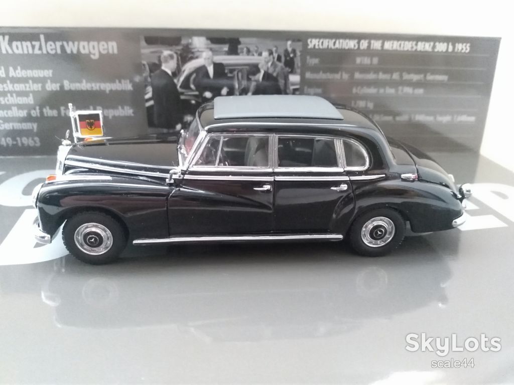 Mercedes-Benz 300B Konrad Adenauer 1955.Minichamps.1/43 - фото фото фото 1