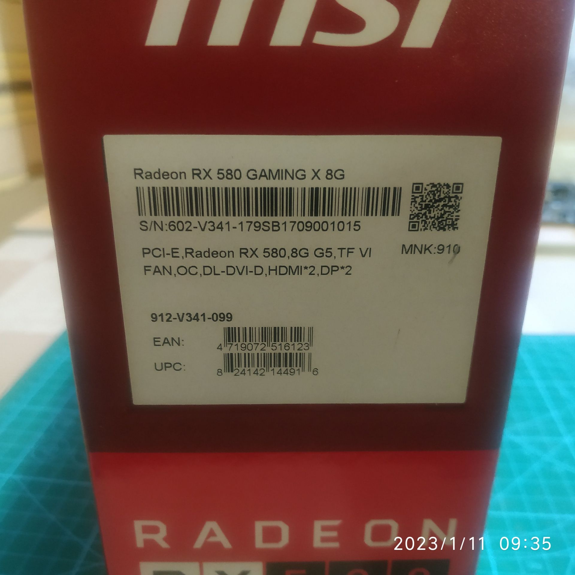 MSI TWIN RX580 8G GAMING - фото фото фото 4