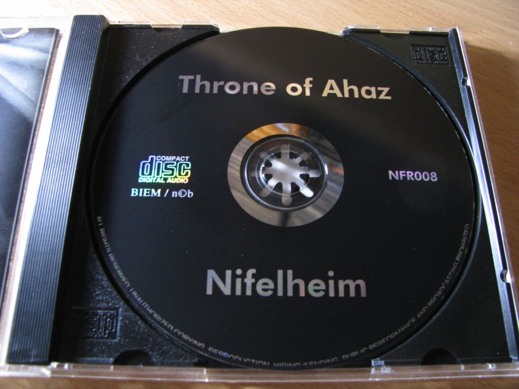 THRONE OF AHAZ - Nifelheim  (1995 No Fashion 1st press) - фото фото фото 2