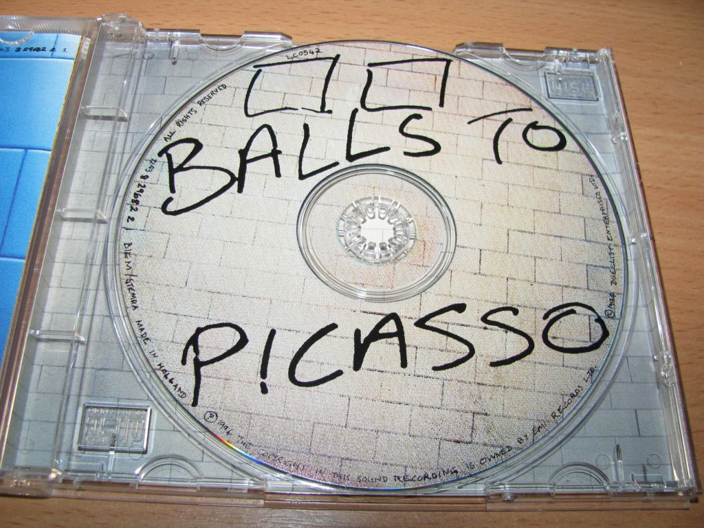 BRUCE DICKINSON - Balls To Picasso  (1994 EMI 1st press) - фото фото фото 2