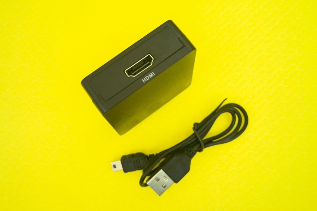 HDMI2A переходник HDMI to AV конвертер адаптер RCA тюльпаны TV ТВ - фото фото фото 2