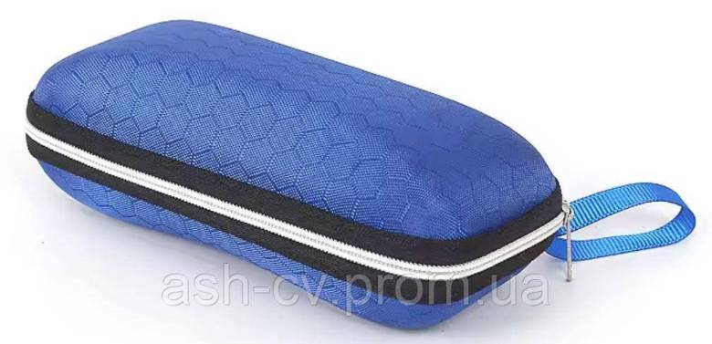 Футляр, чохол, для, окулярів, жорсткий, синій, Premium Blue - фото фото фото 1