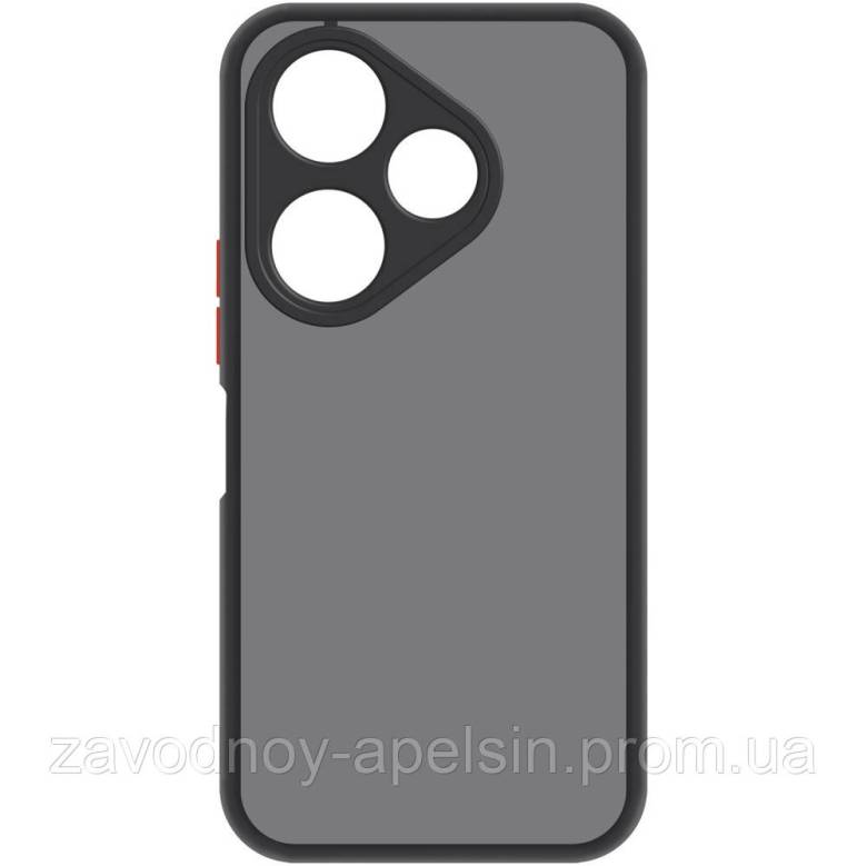 Xiaomi Redmi 13 Чехол матовый Защита камеры (TPU+PC) - фото фото фото 0