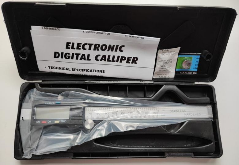 Електронний штангенциркуль digital caliper з lcd - фото фото фото 4