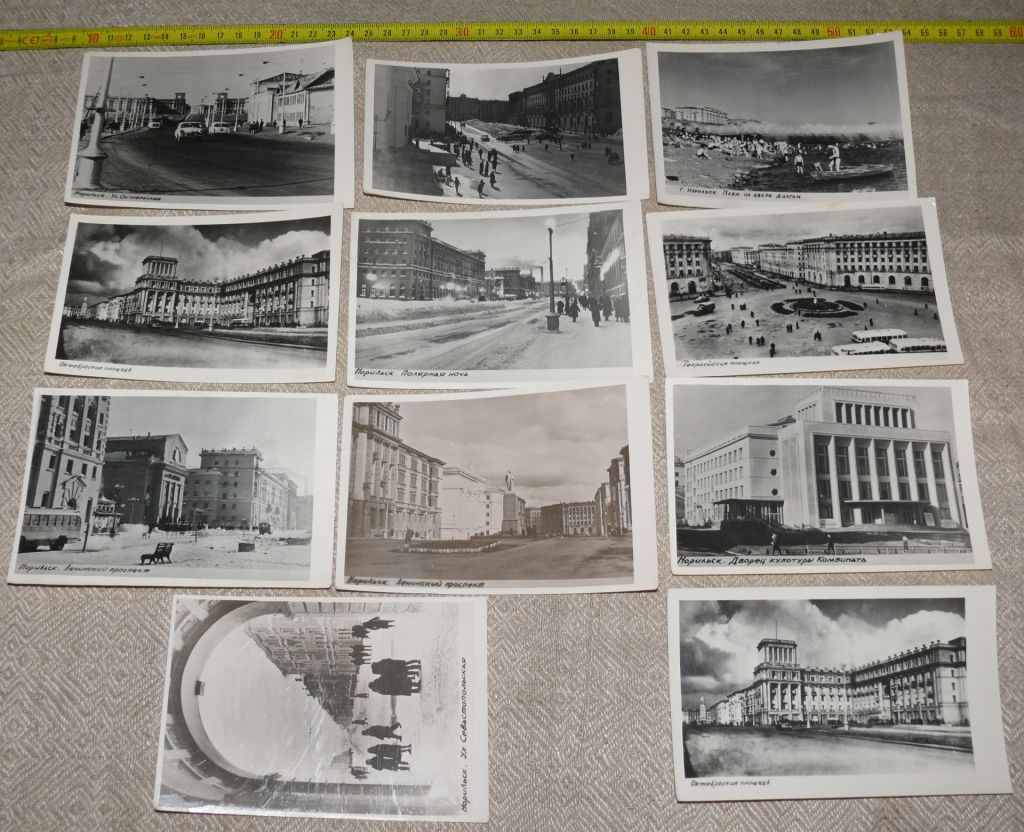 40+ шт. Норильск. Старые фотографии и Открытки. 1960-е годы. Есть интересные. - фото фото фото 1