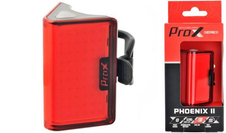 Лампа задня ProX Phoenix II 100Lm, 800 mAh, USB-C, Memory Mode (A-O-B-P-0447) - фото фото фото 1