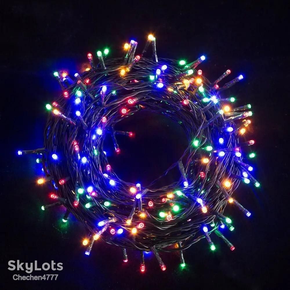 Гірлянда RD-7130 200 LED 18 м Мультикольорова - фото фото фото 1