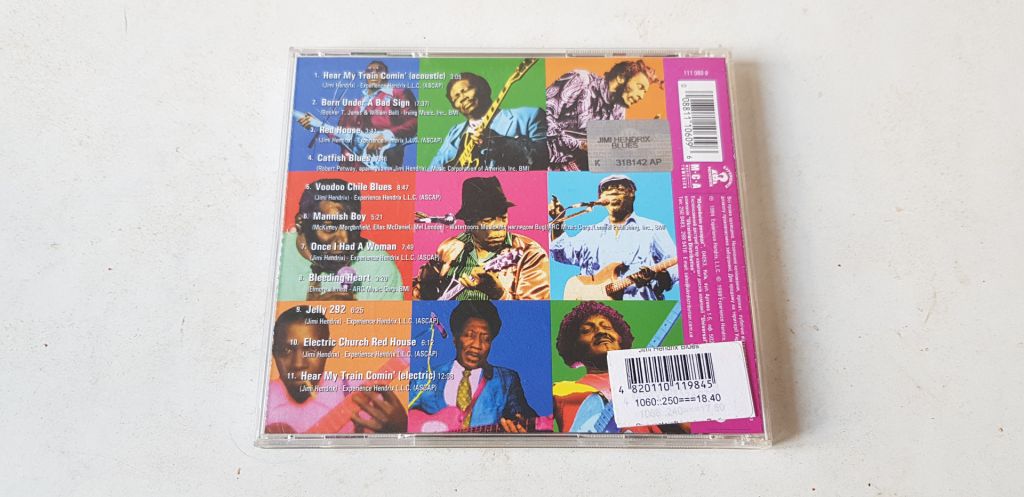 Jimi Hendrix: Blues CD ліцензія - фото фото фото 1