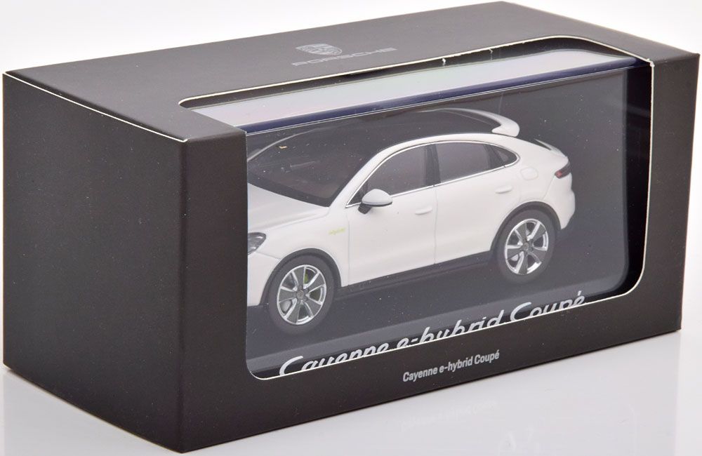 Norev 1:43 Porsche Cayenne e-hybrid Coupe  (2019) white - фото фото фото 2