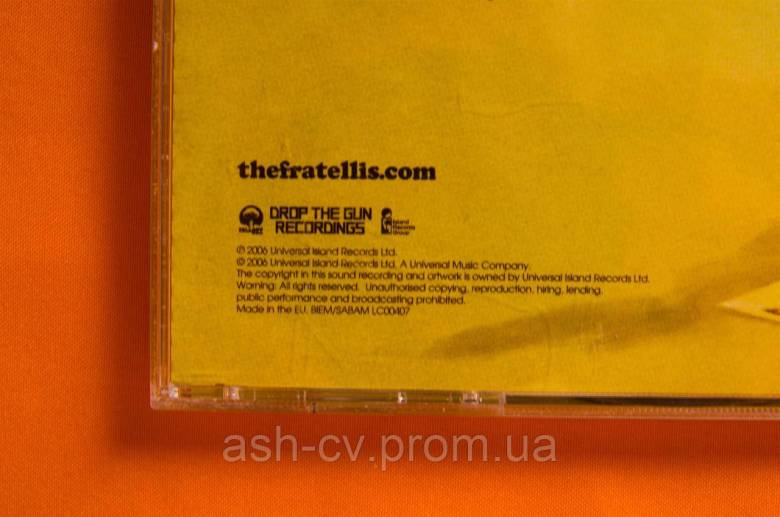 Музичний диск CD. The FRATELLIS Costello Music - фото фото фото 3