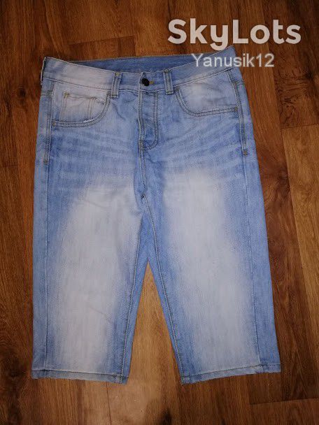 Стильные джинсовые мужские шорты, бриджи Denim Co - фото фото фото 1