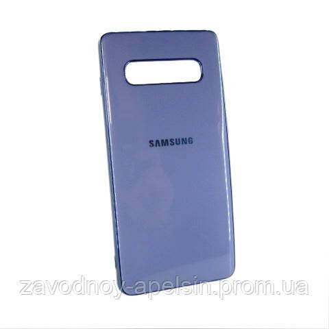 Samsung G975 S10 Plus Чехол силиконовый Electroplating (лиловый) - фото фото фото 0