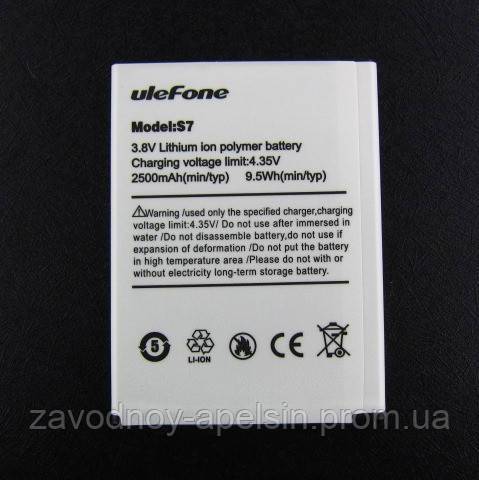 Аккумулятор батареи Ulefone S7 Assistant A502 A503 - фото фото фото 0