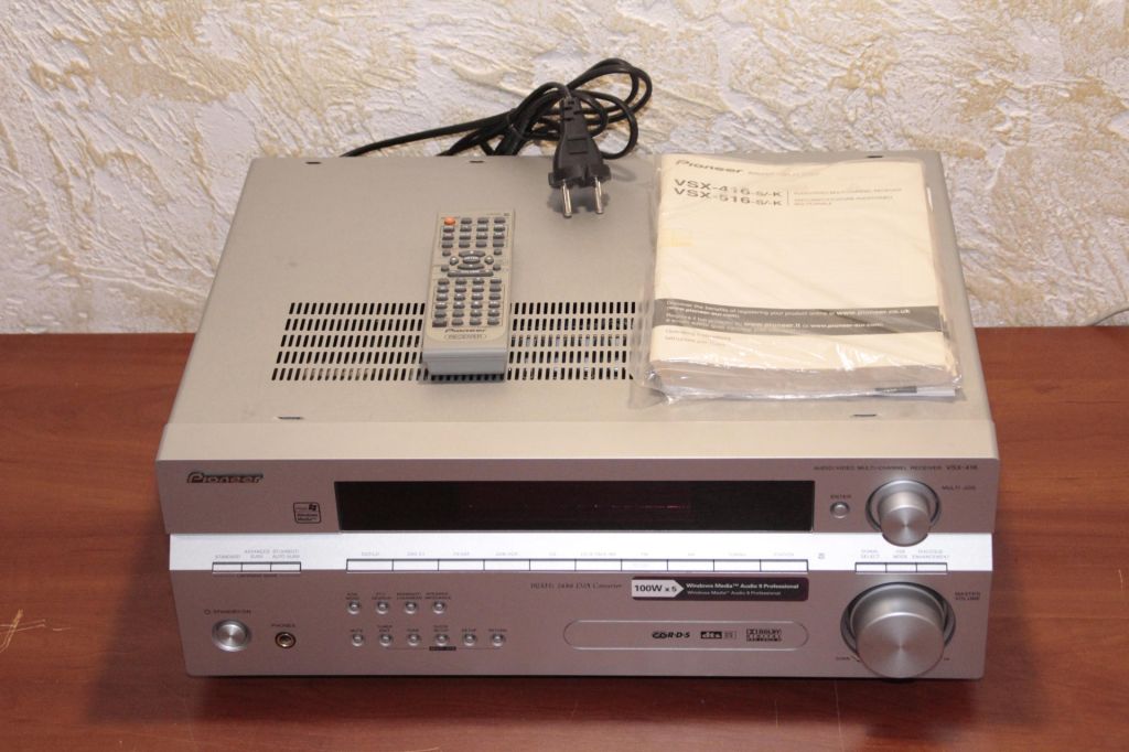 Pioneer VSX-416 AV-ресивер, 5.1. 80$ - фото фото фото 2