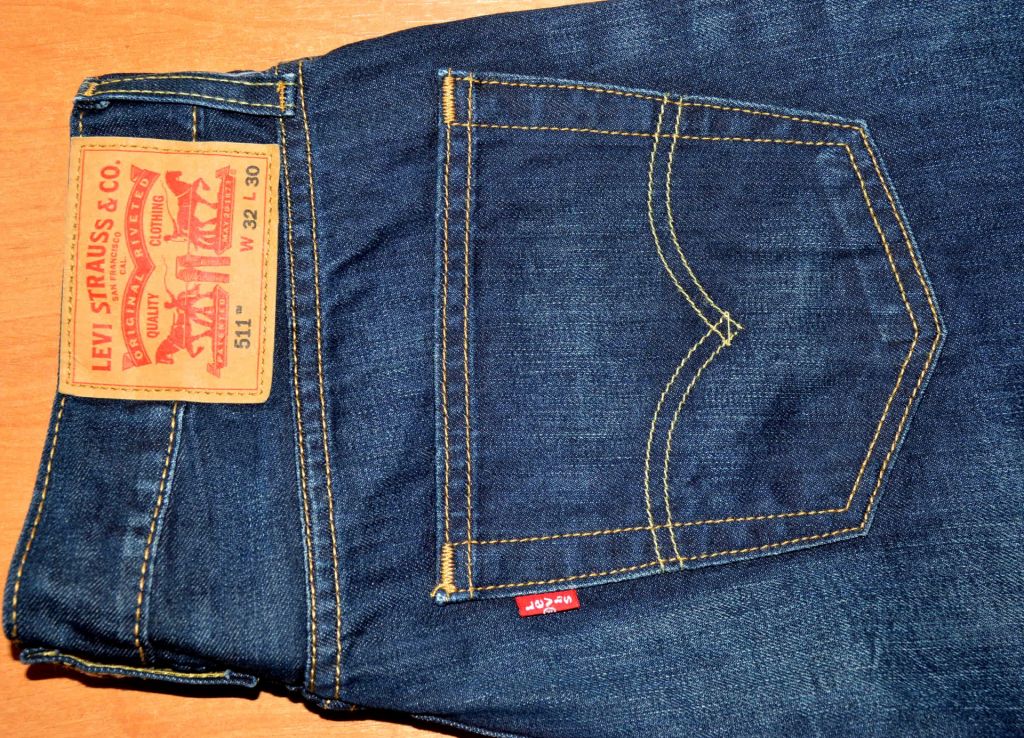 Джинси LEVIS 511 original W32 L30 сток Y18-Z1-4 - фото фото фото 4