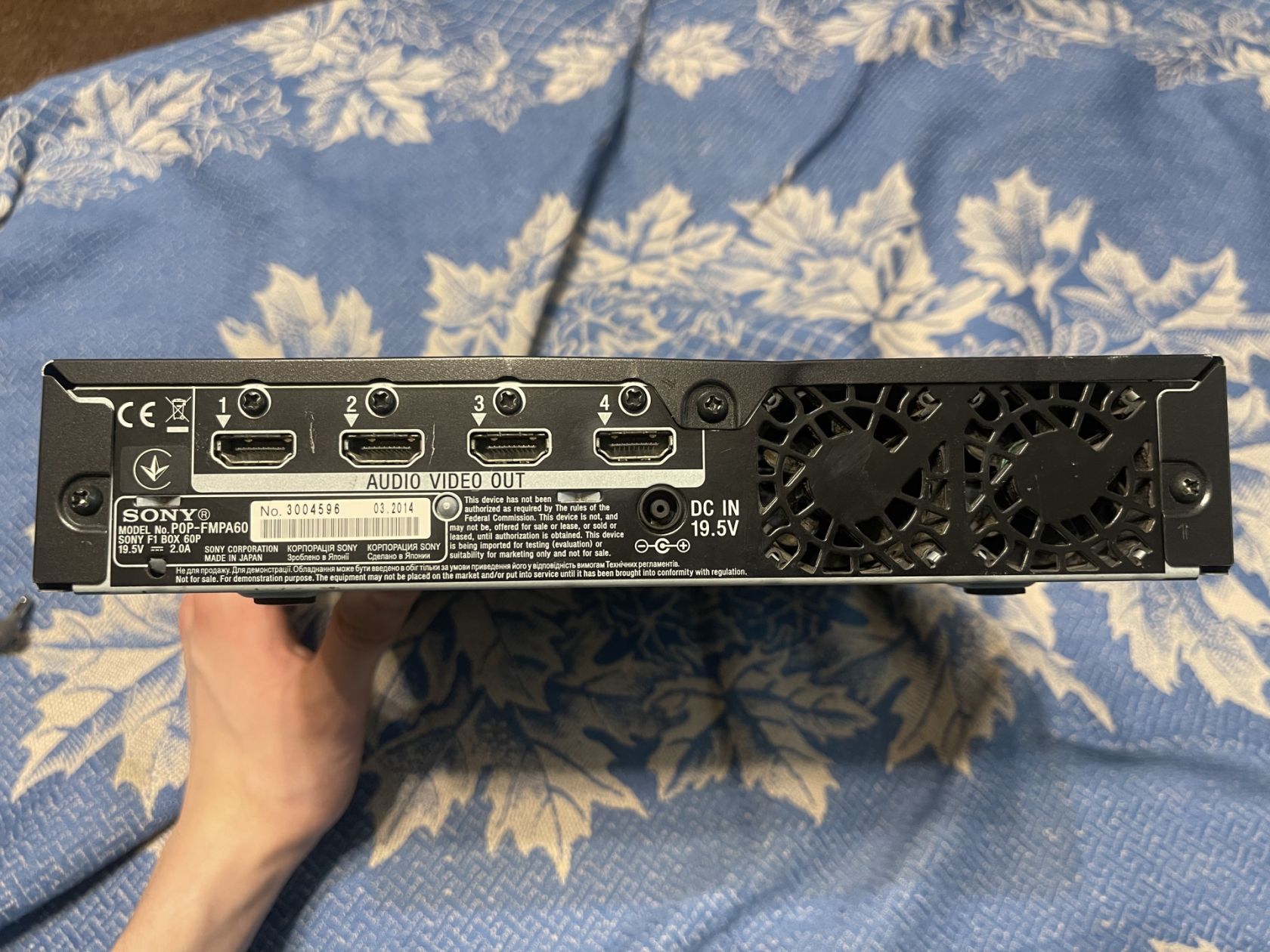 Sony 4K Content Generator POP-FMPA60 F1 Box 60P - фото фото фото 1