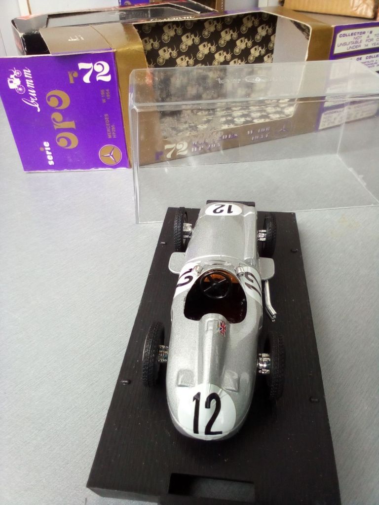 Brumm 1:43 MERCEDES W196 WINNER GR.BRITAIN GP 1955 STIRLING MOSS - фото фото фото 5