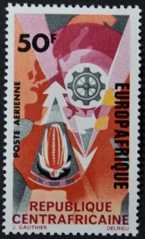 ЦАР Европа-Африка 1966 - фото фото фото 0