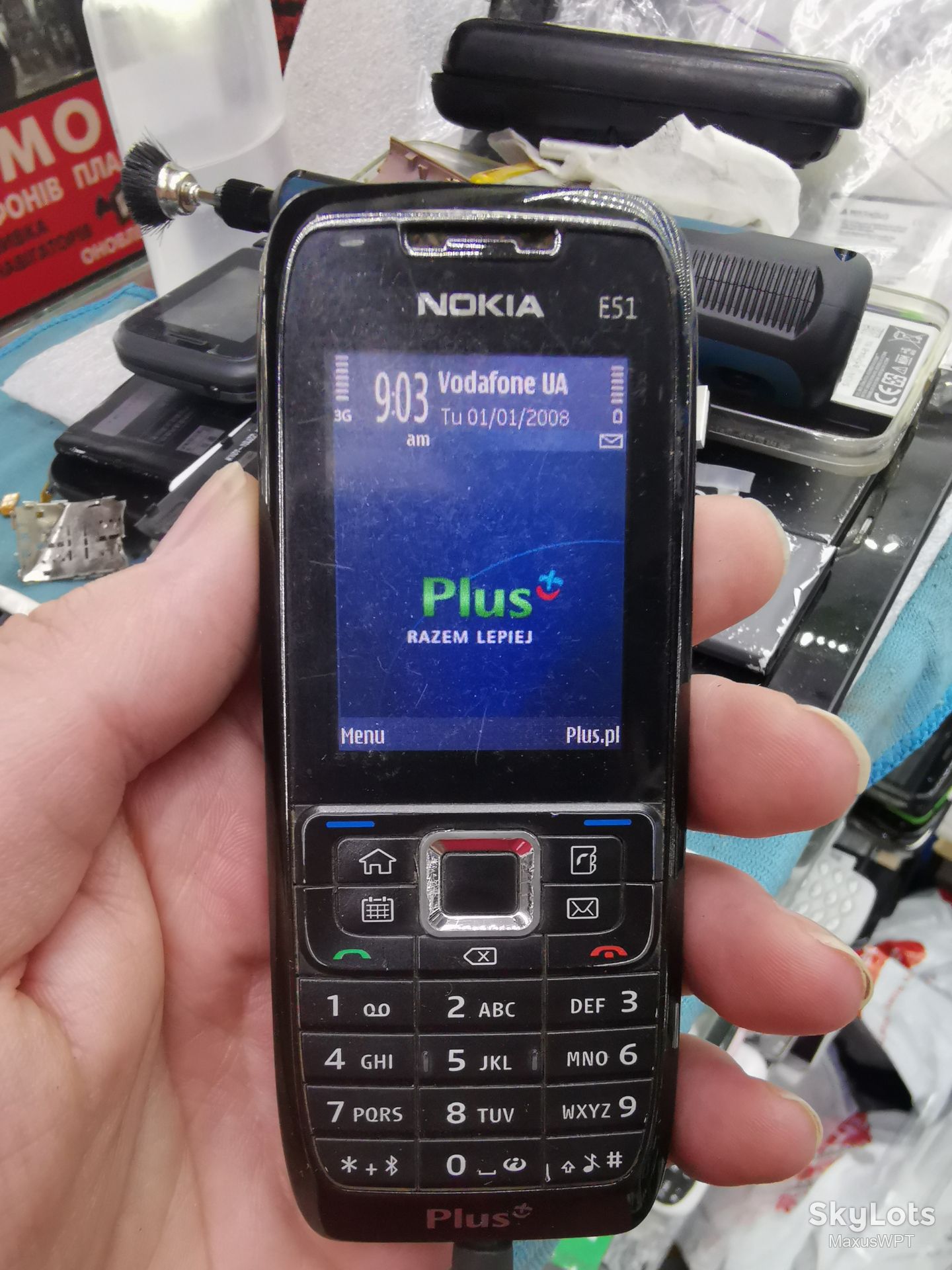 #1393 Sklad Nokia E51 black plus e 51  plus call black - фото фото фото 0