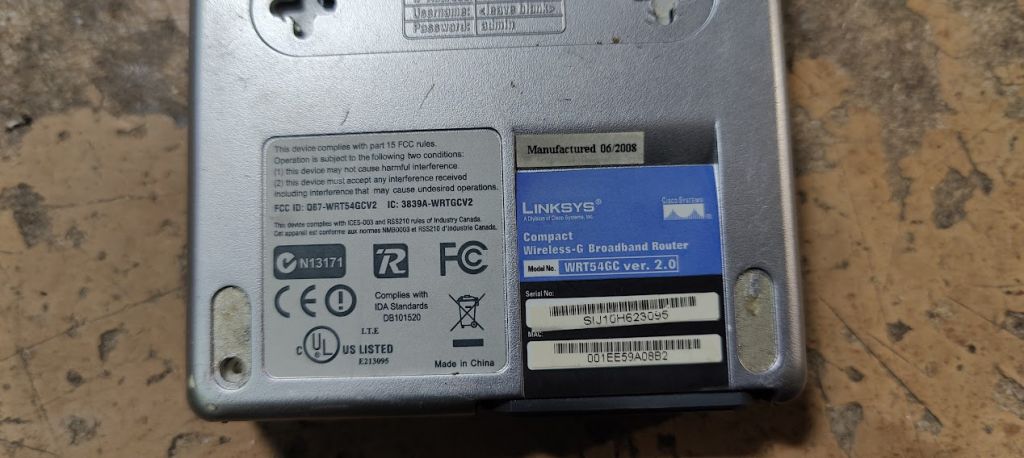Маршрутизатор Cisco Linksys WRT54GC № 230704 - фото фото фото 2