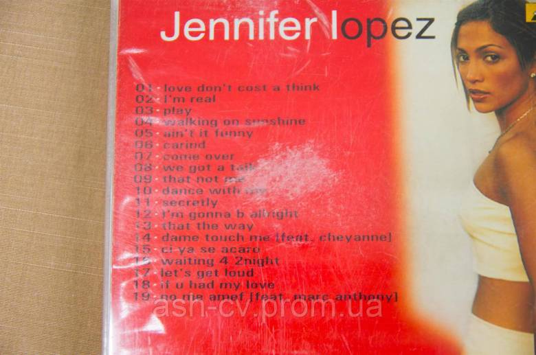 Музичний диск CD. Jennifer Lopez (2001) - фото фото фото 4
