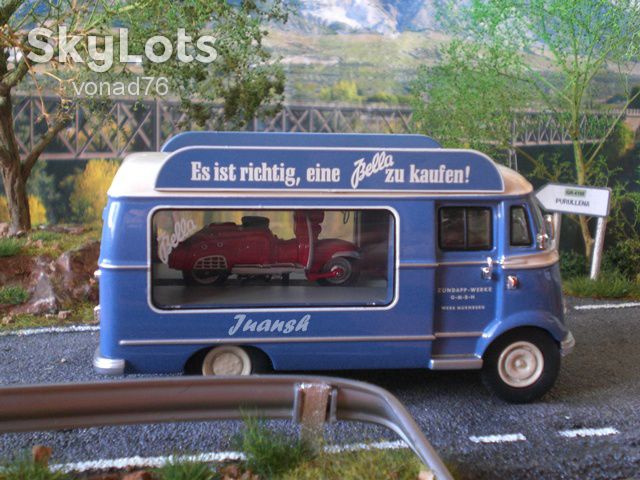 1/43 MERCEDES-BENZ L 319 ZUNDAPP BELLA. PREMIUM ClassiXXs. - фото фото фото 1