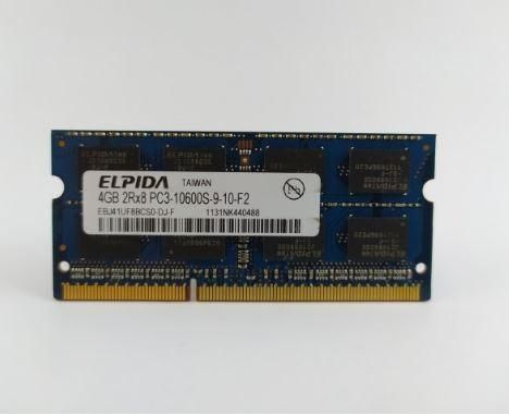 Для ноутбука 4GB DDR3 1333MHz Elpida PC3 10600S 2Rx8 RAM Оперативна пам'ять - фото фото фото 0