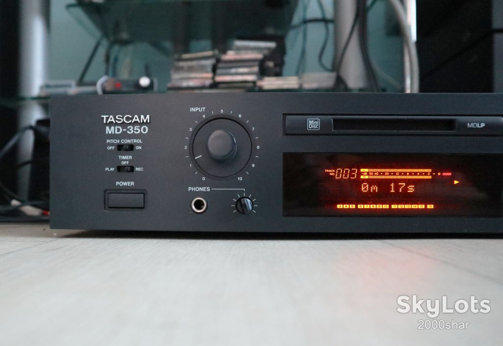 MD Проигрыватель TASCAM  MD-350 - фото фото фото 2