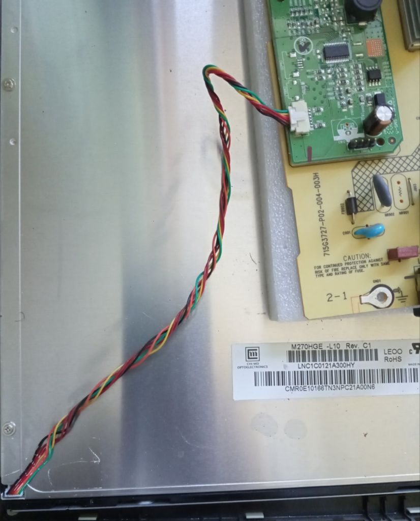 Шлейф підсвітки для матриці M270HGE-L10 LED Cable  монітора Philips 273E3LSB/01 - фото фото фото 1