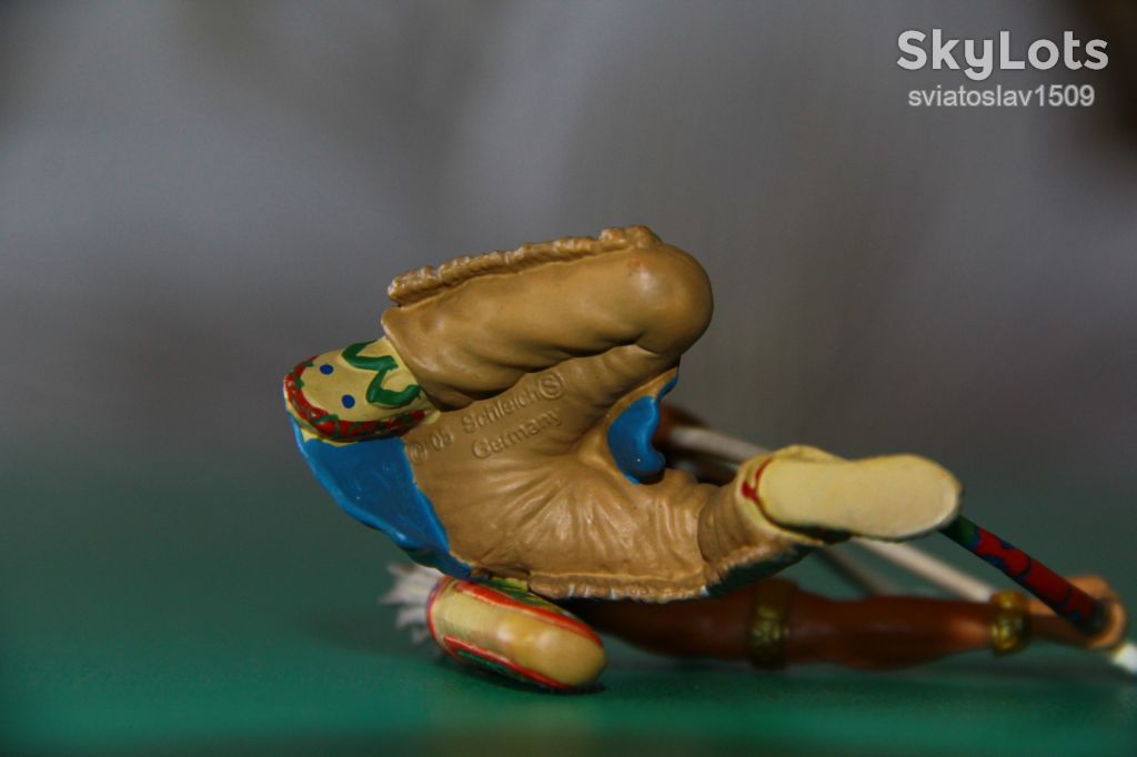 индеец лучник Сиу SCHLEICH ФРГ 90-100мм - фото фото фото 4