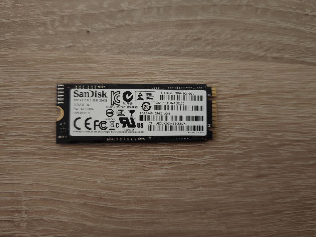 SSD SanDisk M2  2260 256Gb - фото фото фото 0