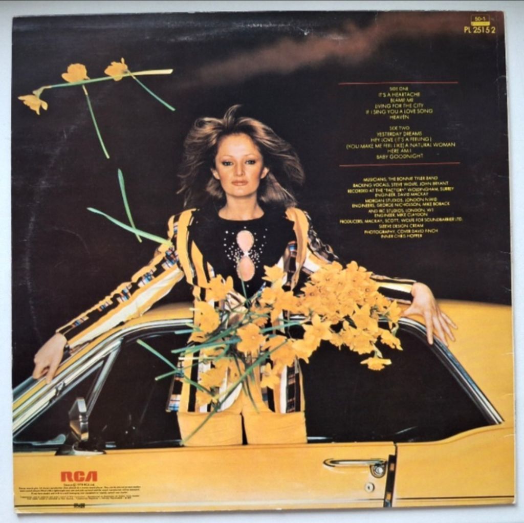 Bonnie Tyler - Natural Force - 1978.   (LP). 12. Vinyl. Пластинка. Sweden. - фото фото фото 1