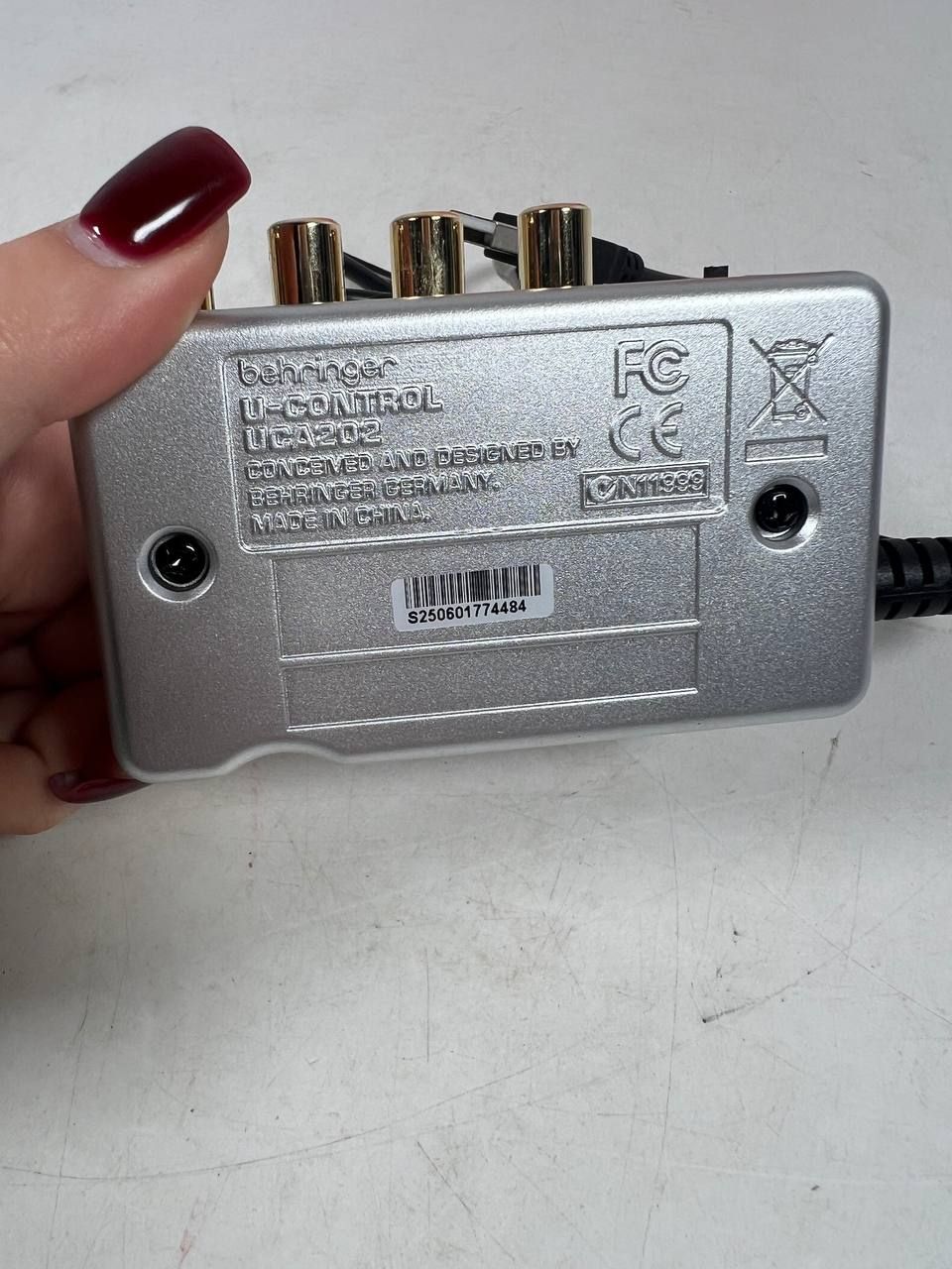 Лот № 15329 Аудіоінтерфейс Behringer U-Control UCA202 USB, 2 входи/2 виходи - фото фото фото 5