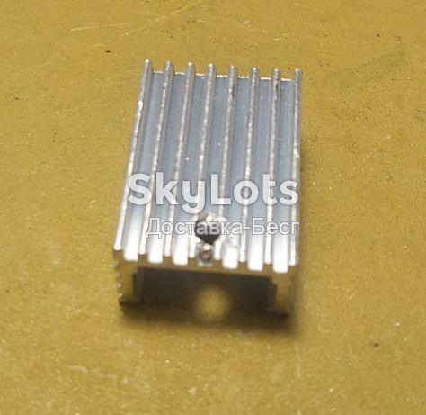 10 штук! Радиатор охлаждения алюминий 20x15x10mm "П" отверстие резьба      (082-4) опт - фото фото фото 1