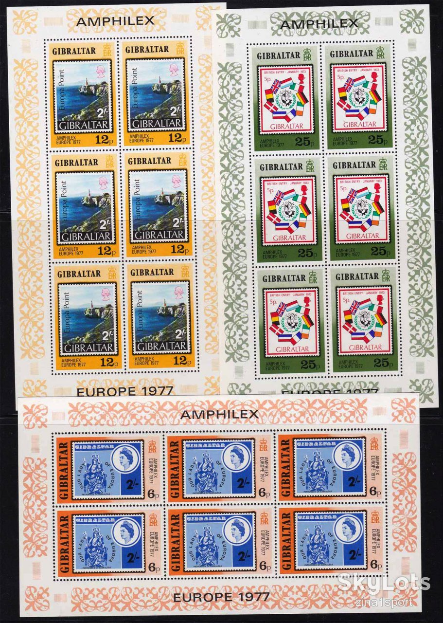ZM Гибралтар 1977 г  MNH - 3мл - фото фото фото 0