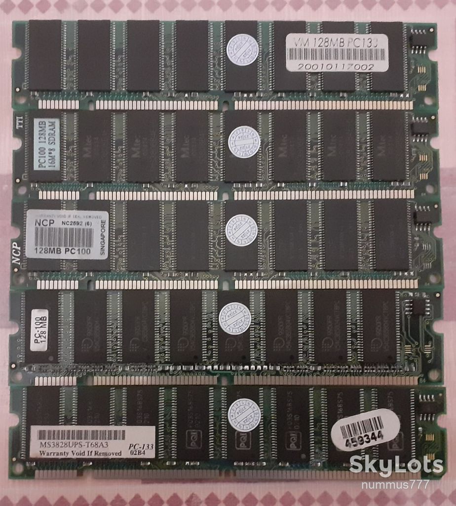 Оперативна пам'ять SD-RAM 128 MB в асортименті. Гарантія! - фото фото фото 0