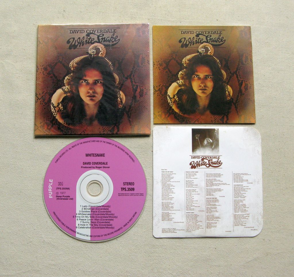 CDLP Deep Purple Family. Whitesnake. David Coverdale. 1977. - фото фото фото 2