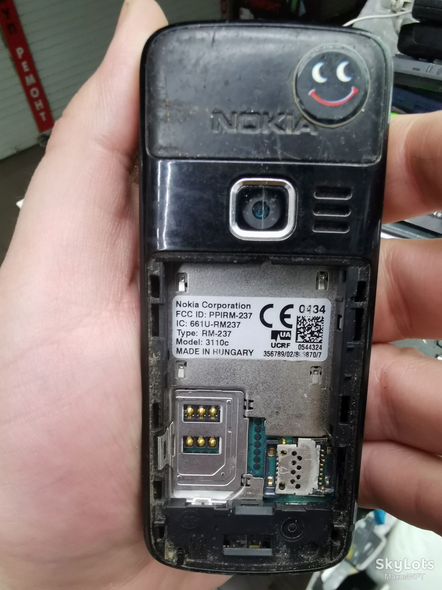 #773 Sklad Nokia 3110c black - фото фото фото 5