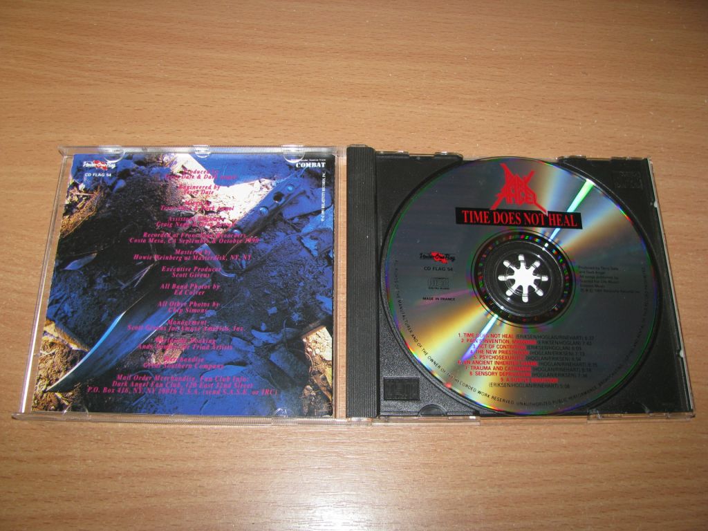 DARK ANGEL - Time Does Not Heal  (1991 Under One Flag 1st press,UK) - фото фото фото 1