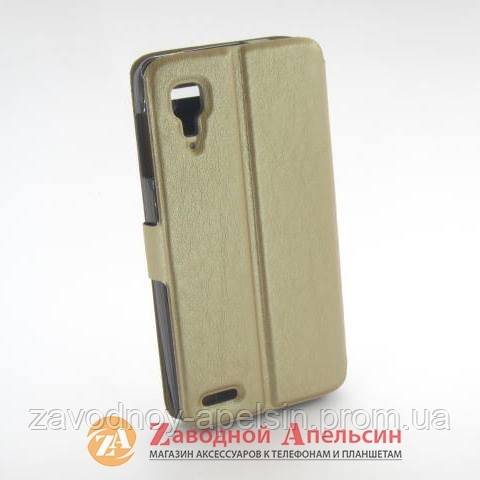Чехол книжка Lenovo P780 Smart Case gold - фото фото фото 1