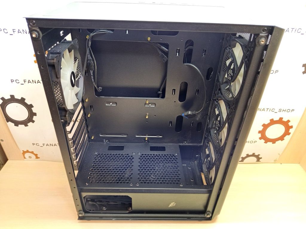 Корпус 1stPlayer FIREBASE X4  (X4-BK-4F1) Black - фото фото фото 6